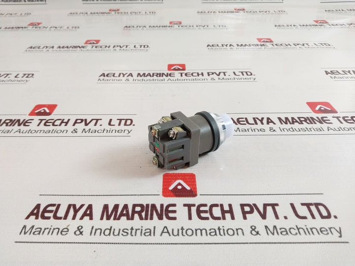 Idec Aln3311-w Illuminated Pushbutton Switch