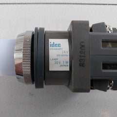 Idec Aln3311-w Illuminated Pushbutton Switch