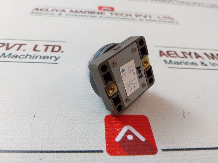 Idec Apn133W White Dome Pilot Light 250V 14-22Awg