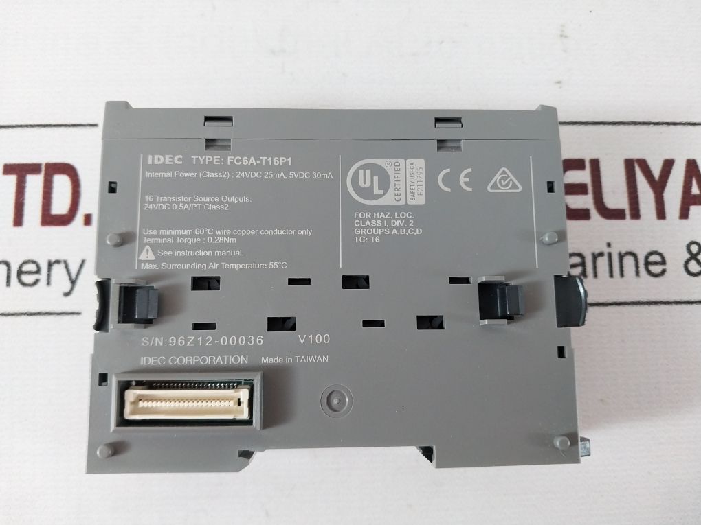 Idec Fc6A-t16P1 Microsmart Expansion I/O Module