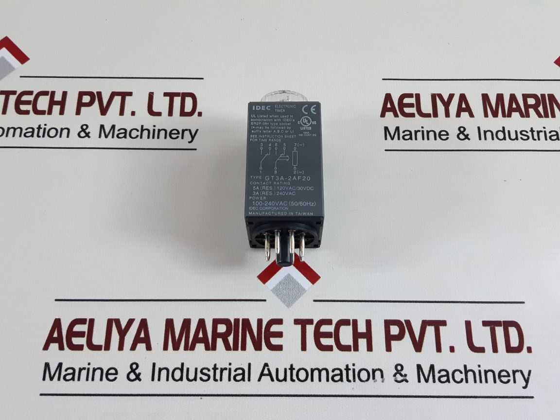Idec Gt3A-2Af20 Electronic Timer 100-240Vac 5060Hz
