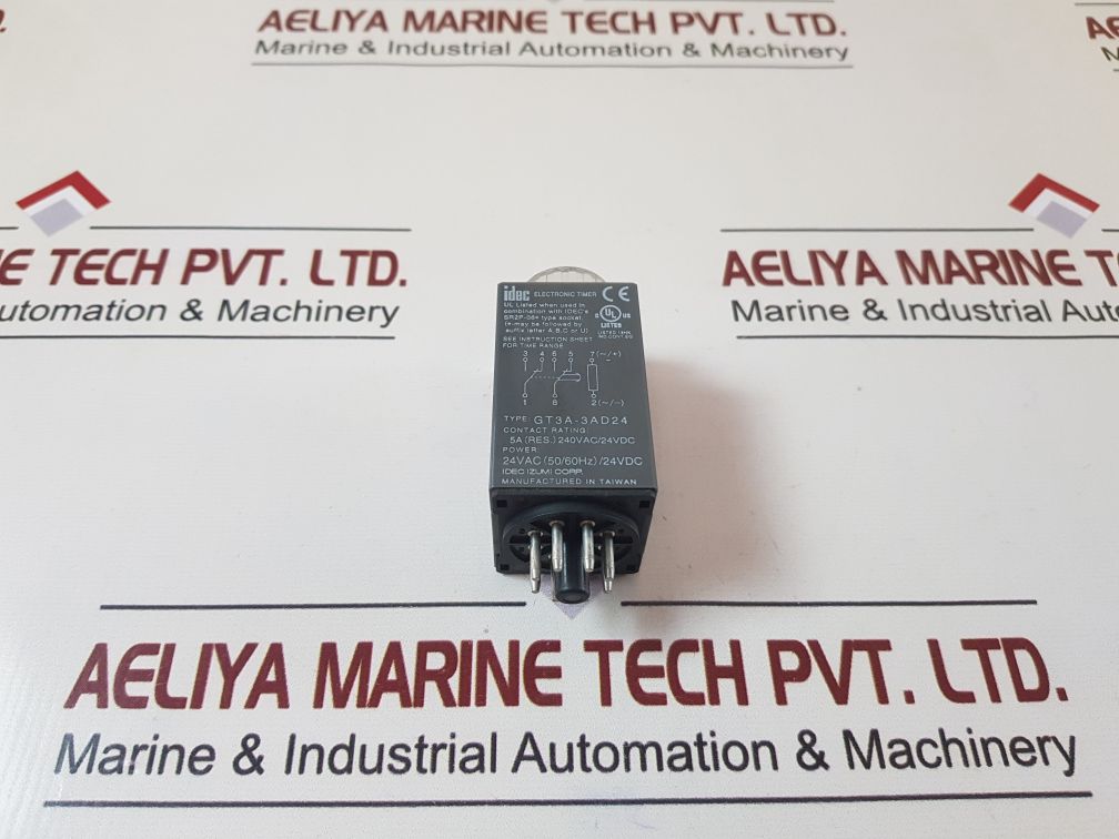 Idec Gt3A-3Ad24 Electronic Timer 240Vac/24 Vdc