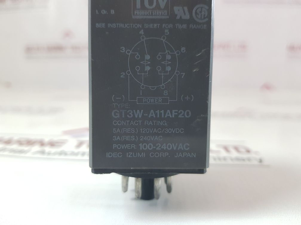 Idec Gt3W-a11Af20 Electronic Timer Gt3W 