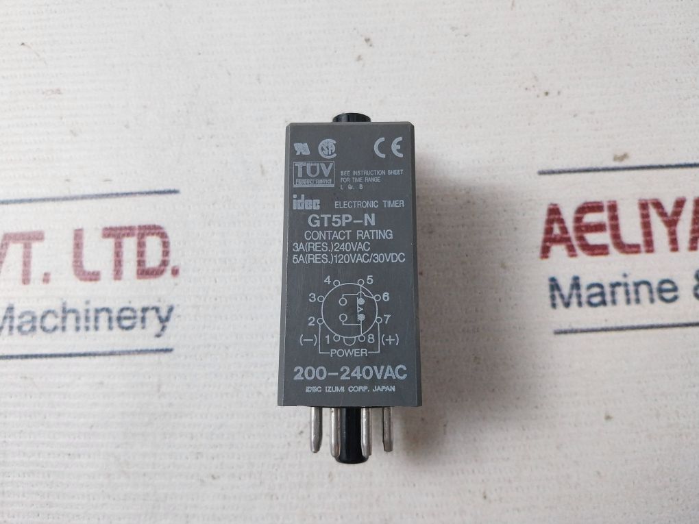 Idec Gt5P-n Electronic Timer 5A