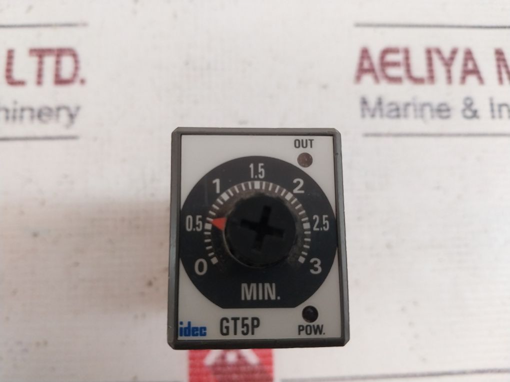 Idec Gt5P-n Electronic Timer 0-3 Min