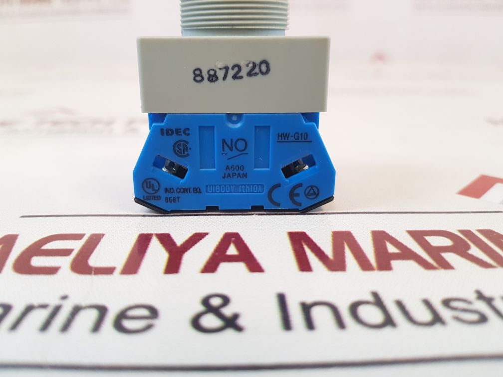 Idec Asw 0201 Selector Switch/Control Unit With Hw-g10 & Hw-g01 Contact Block