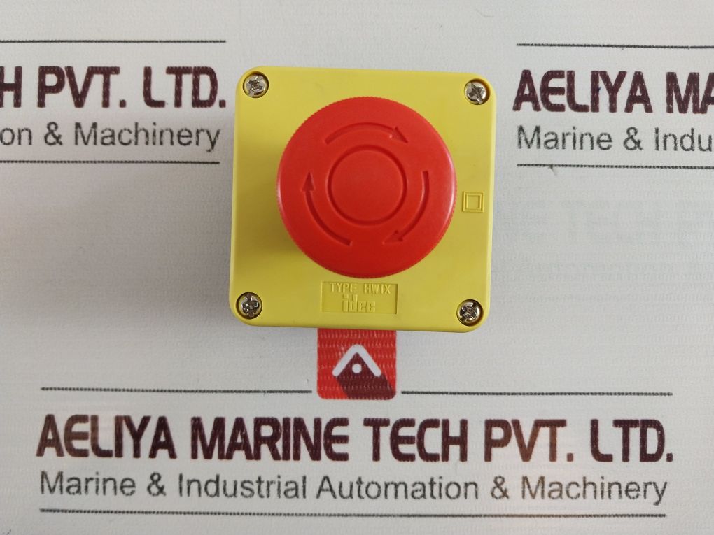 Idec Hw1X-bv401R Emergency Stop Switch
