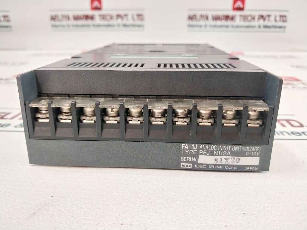 Idec Izumi Fa-1J Analog Input Unit With Dummy Unit Pfj-dmu