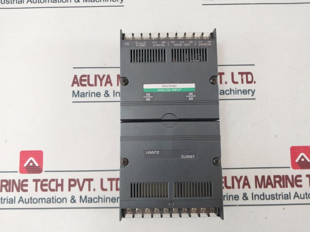 Idec Izumi Fa-1J Analog Input Unit With Dummy Unit Pfj-dmu