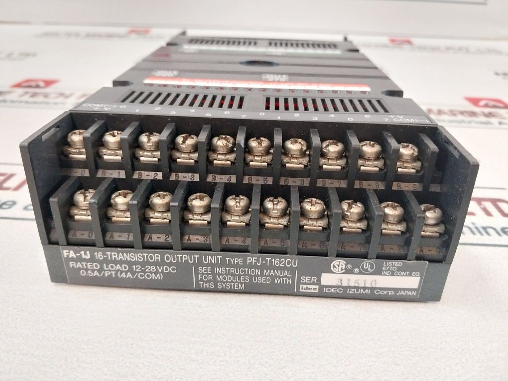 Idec Izumi Fa-1J Transistor Output Unit 16-dc Input Unit