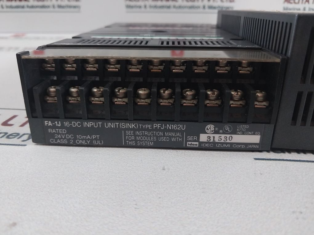 Idec Izumi Fa-2 Junior Programmable Controller Fa-1J 8-relay Output Unit