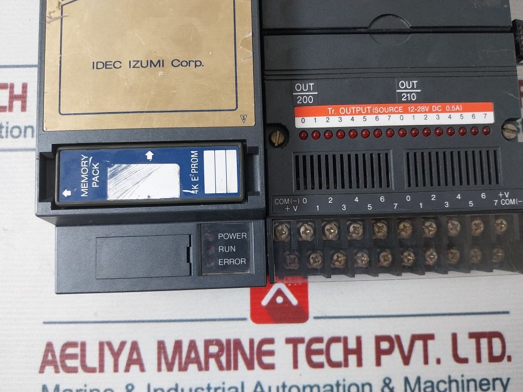 Idec Izumi Pf2J-cpu1Dceu 16-dc Input Unit/16-transistor Output Unit