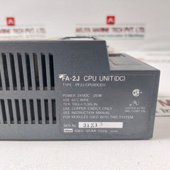 Idec Izumi Pf2J-cpu1Dceu 16-dc Input Unit/16-transistor Output Unit