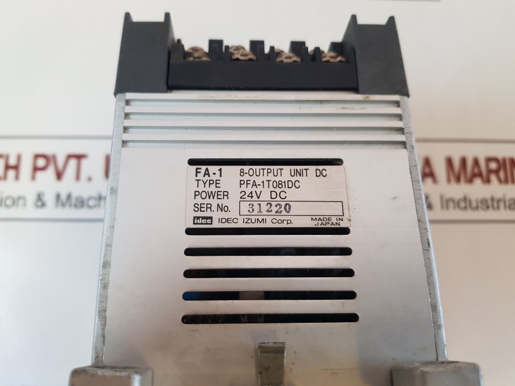 Idec Izumi Pfa-1T081Dc 8-output Unit