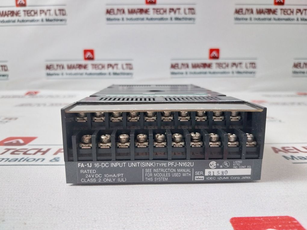Idec Izumi Fa-1J 16-dc Input Unit Pfj-n162U