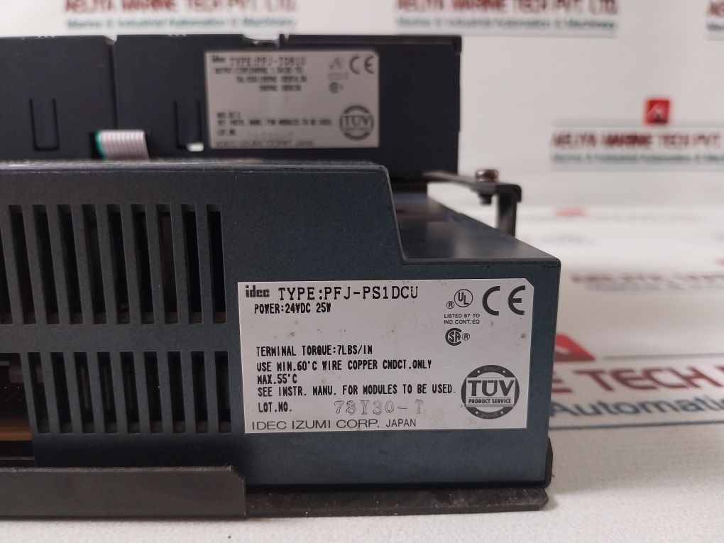 Idec Izumi Pfj-ps1Dcu Expansion Power Supply Unit