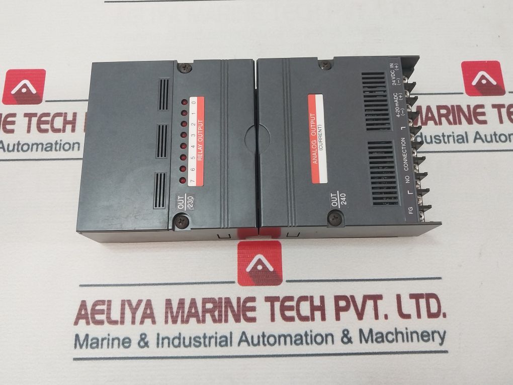 Idec Izumi Pfj-t013U Analog Output Unit 4-20Ma Dc