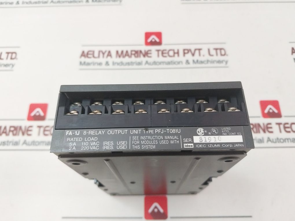 Idec Izumi Pfj-t013U Analog Output Unit 4-20Ma Dc