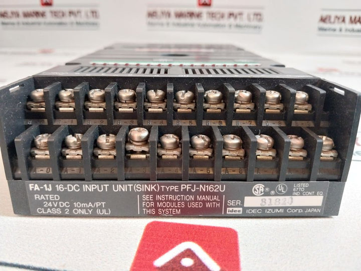 Idec Izumi Pfj-t081U 8-relay Output Unit 2A