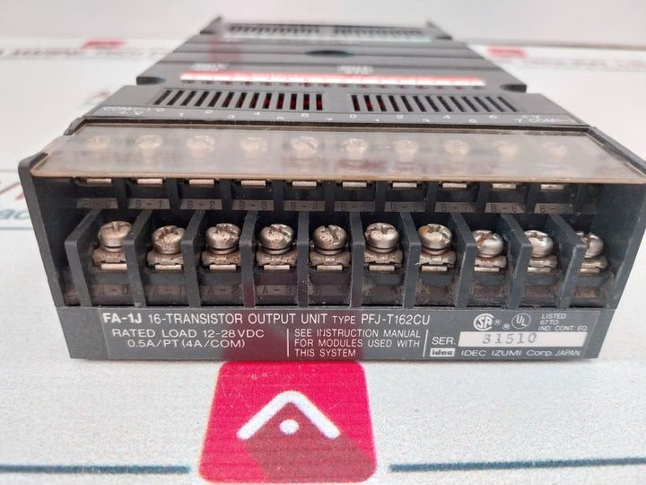 Idec Izumi Pfj-t162Cu Transistor Dc Input/Output Unit Pfj-n162U