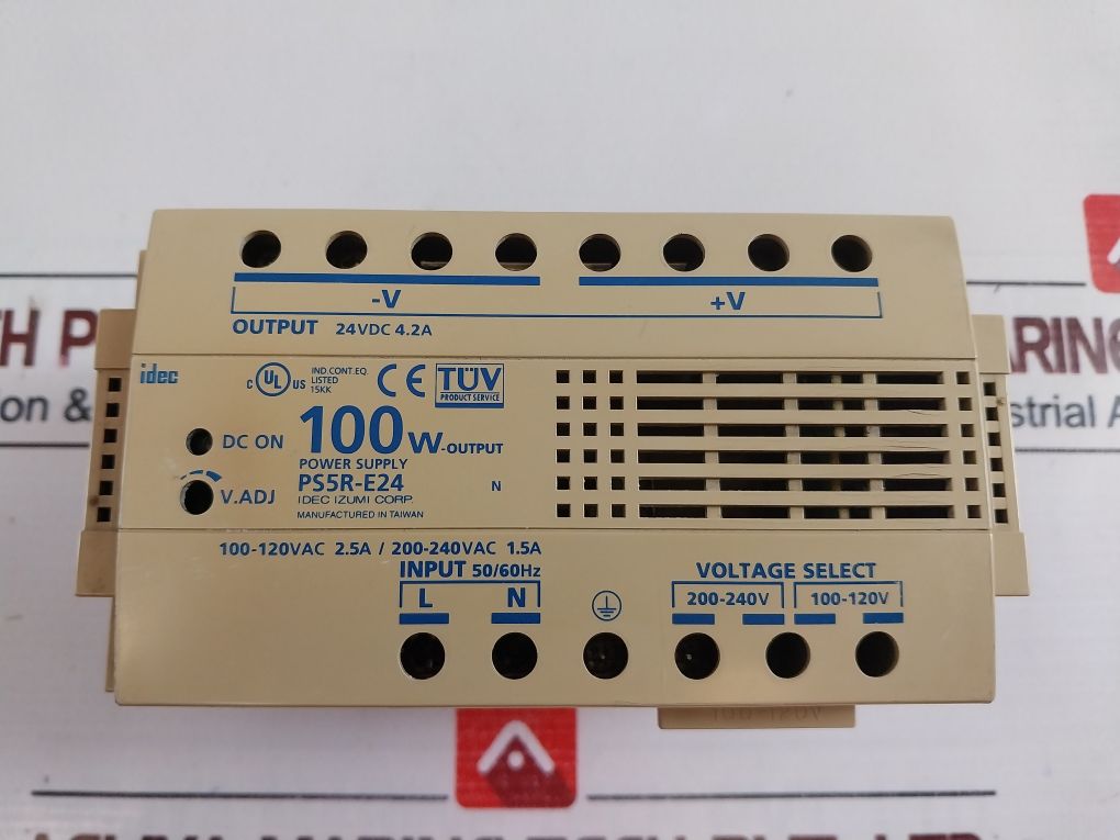 Idec Ps5R-e24 Power Supply 24Vdc 4.2A 50/60Hz