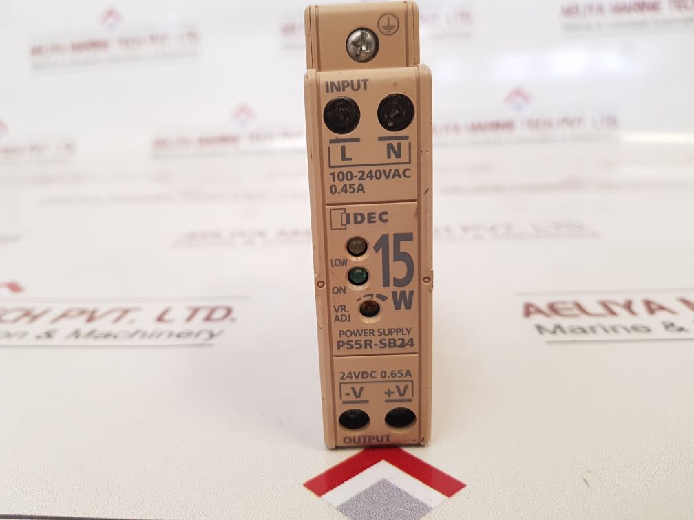 Idec Ps5R-sb24 Power Supply Input 100-240Vac Output 24Vdc