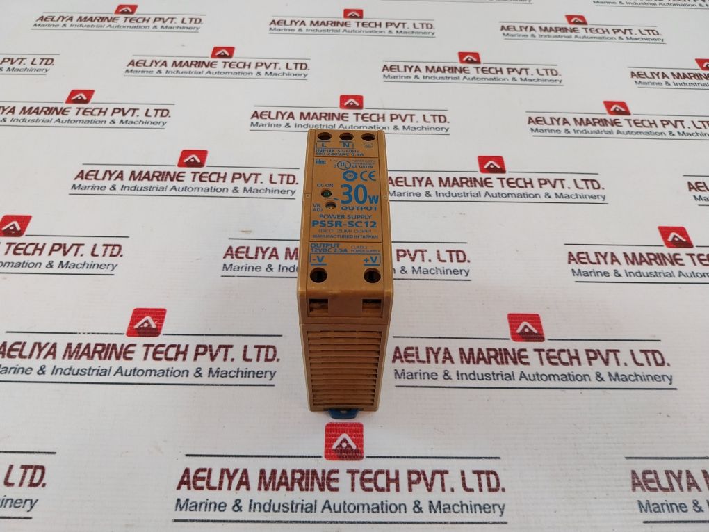 Idec Ps5R-sc12 Power Supply 0.9A 100-240Vac 30W 50/60Hz