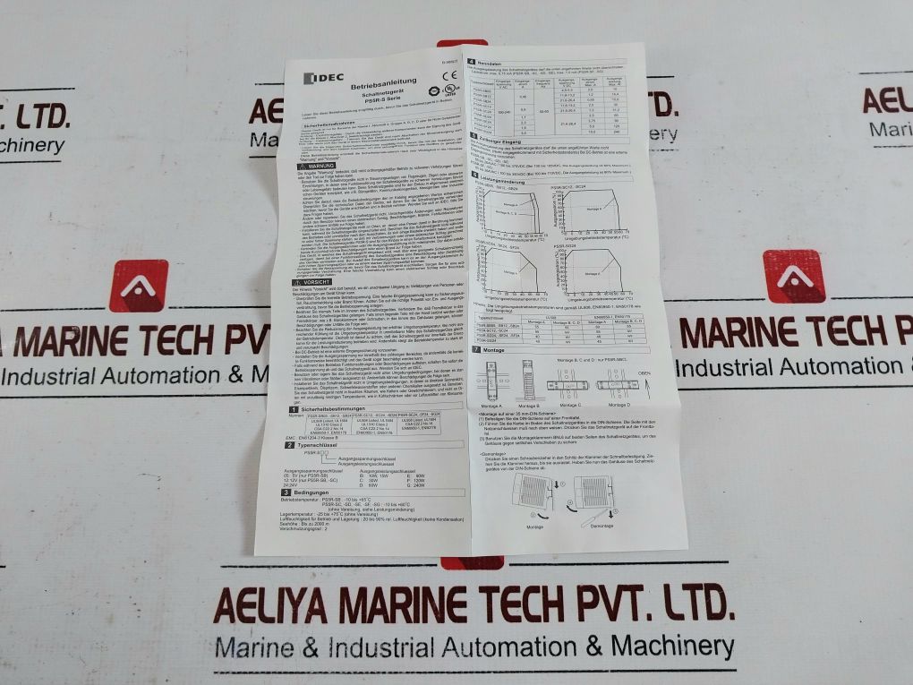 Idec Ps5R-sg24 Switching Power Supply