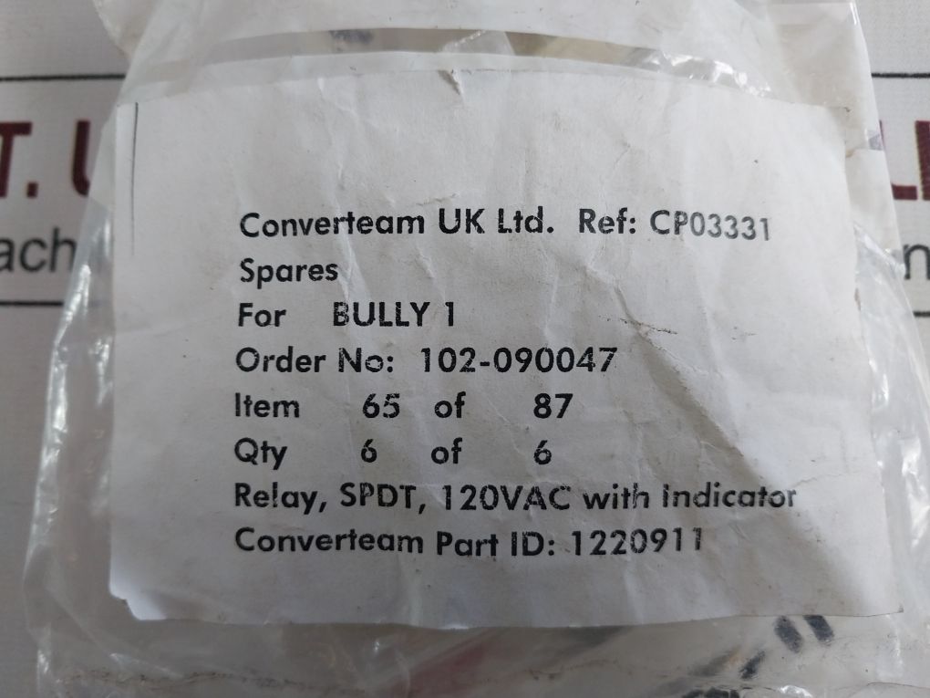 Idec/Converteam Rh1B-ul General Purpose Relay