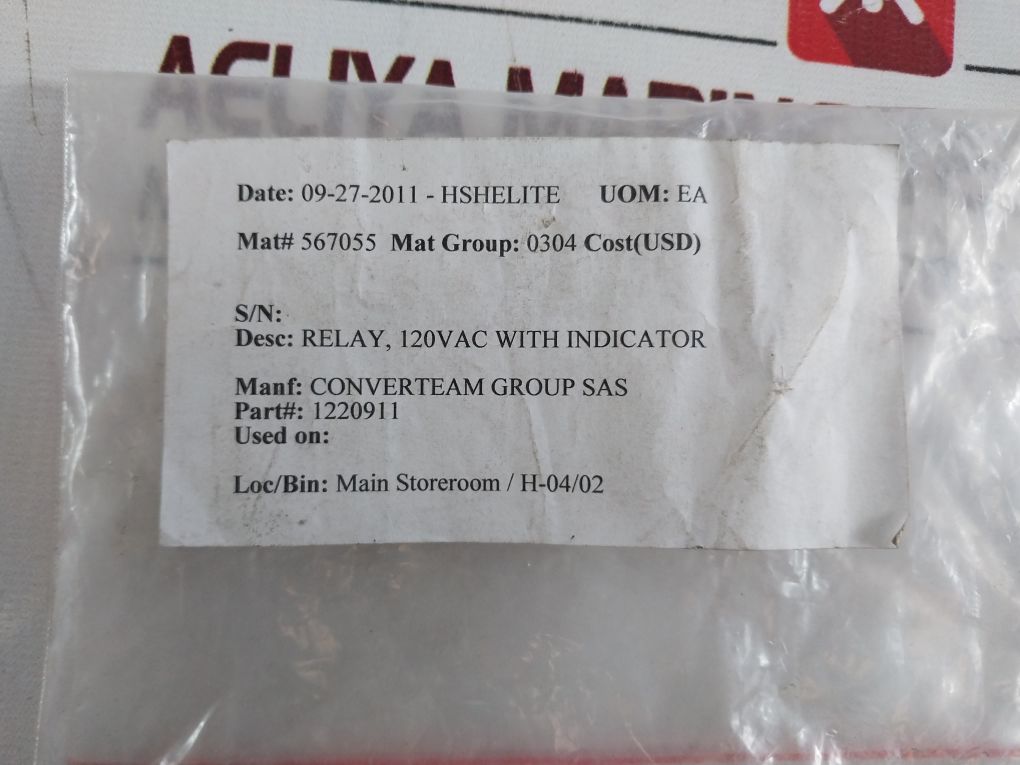 Idec/Converteam Rh1B-ul General Purpose Relay