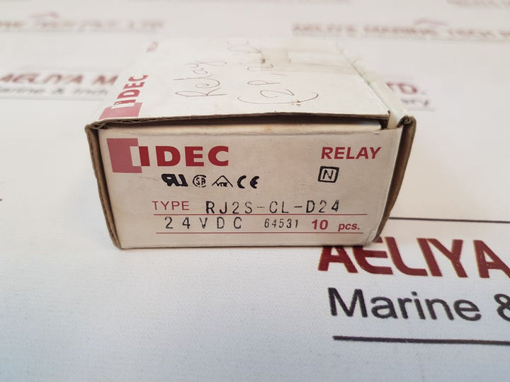 Idec Rj2S-cl-d24 Power Relay 24Vdc