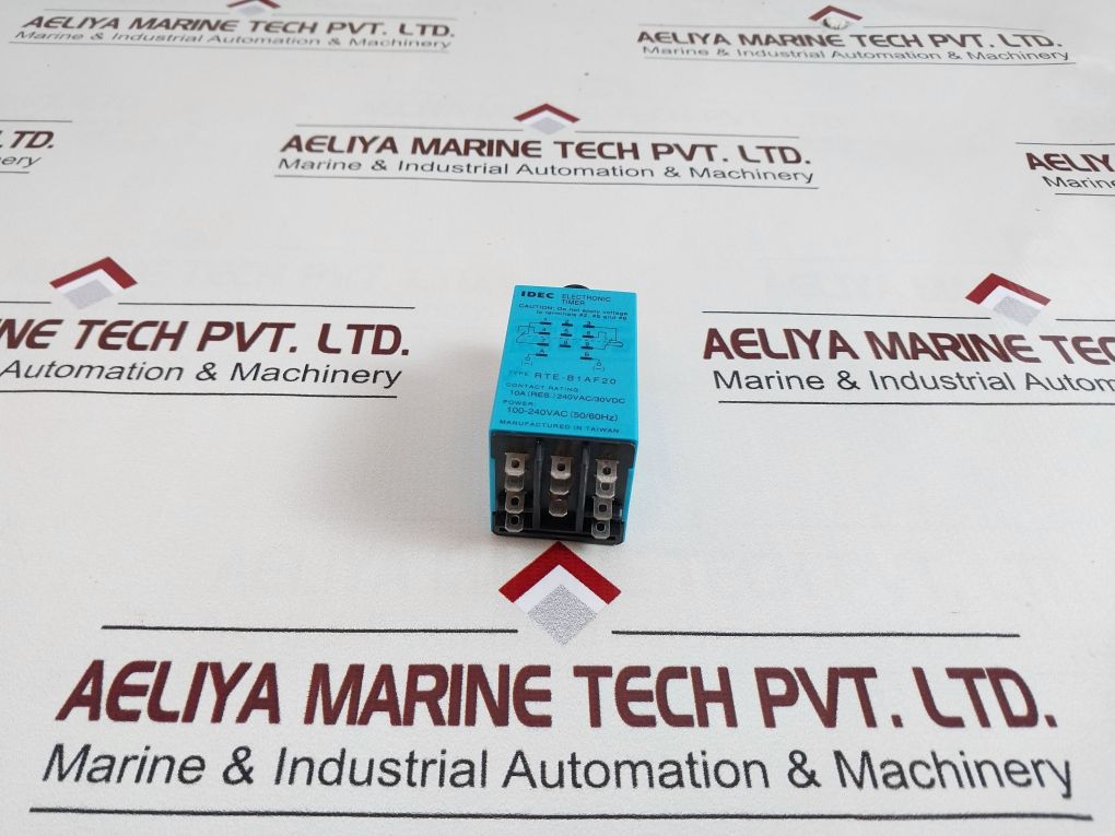 Idec Rte-b1Af20 Electronic Time Delay Relay 0-1 Min