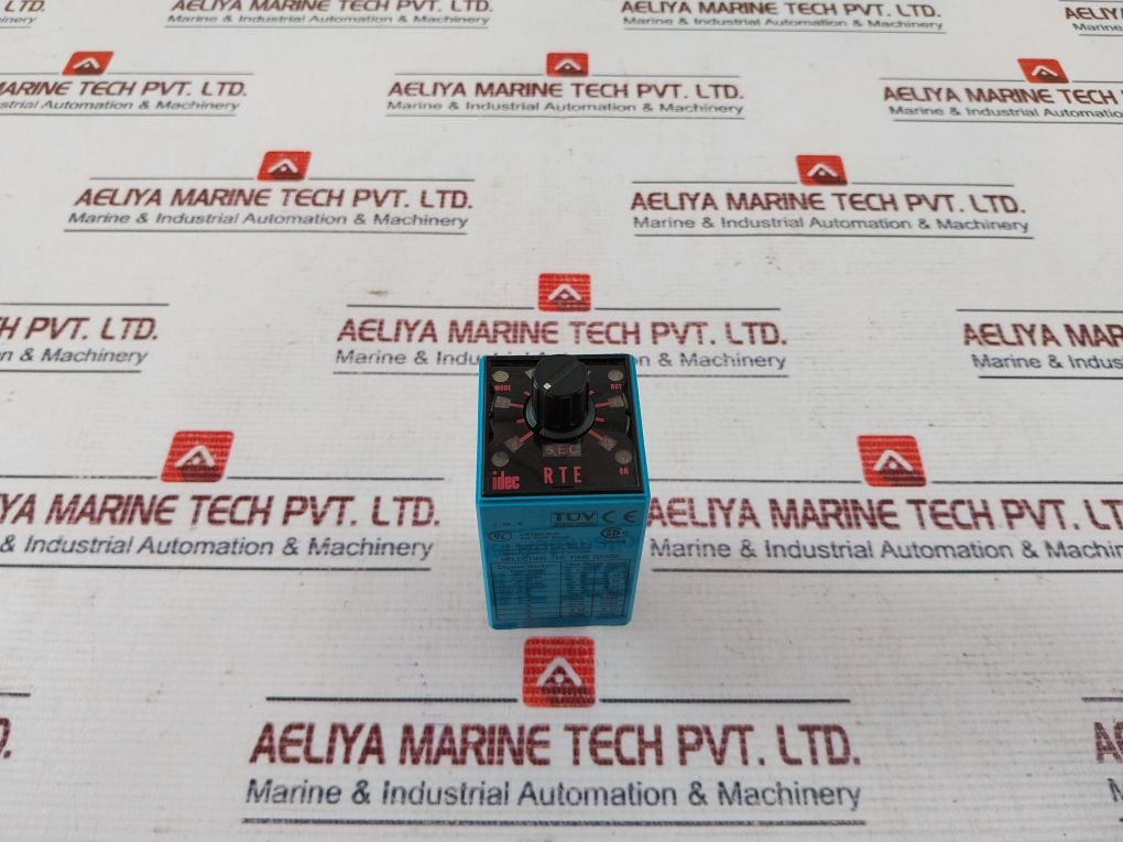 Idec Rte-p11 Electronic Timer 0-10 Sec 10A 120Vac