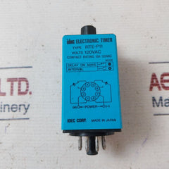 Idec Rte-p11 Electronic Timer 0-30 Sec