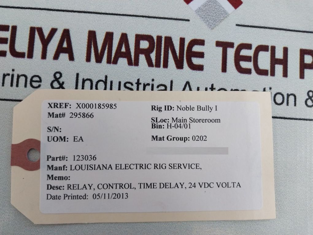 Idec Rte-p1Ad24 Electronic Time Delay Relay 1S-10 Min, 24Vdc