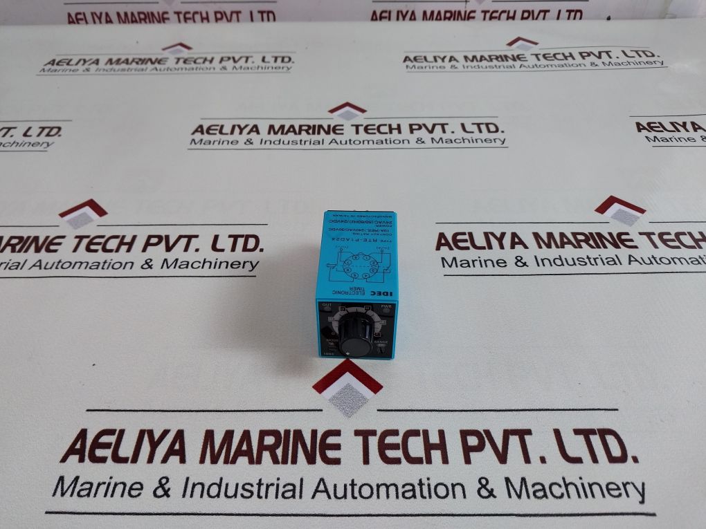 Idec Rte-p1Ad24 Electronic Time Delay Relay 1S-10 Min, 24Vdc
