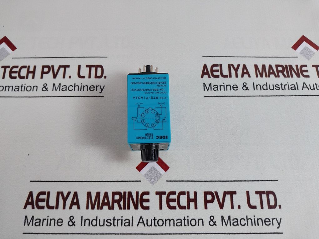 Idec Rte-p1Ad24 Electronic Time Delay Relay 1S-10 Min, 24Vdc