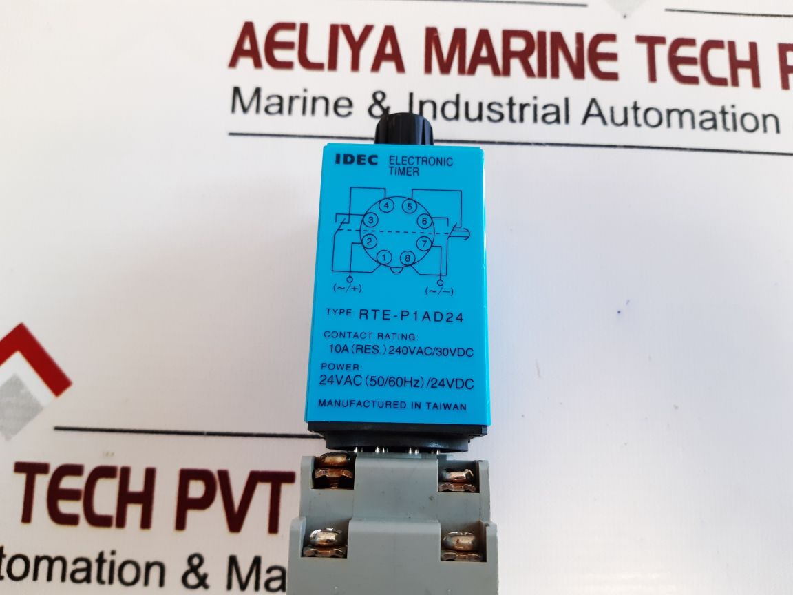 Idec Rte-p1Ad24 Electronic Timer
