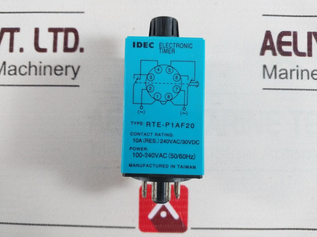 Idec Rte-p1Af20 Electronic Timer 0-1 Min Mode: A