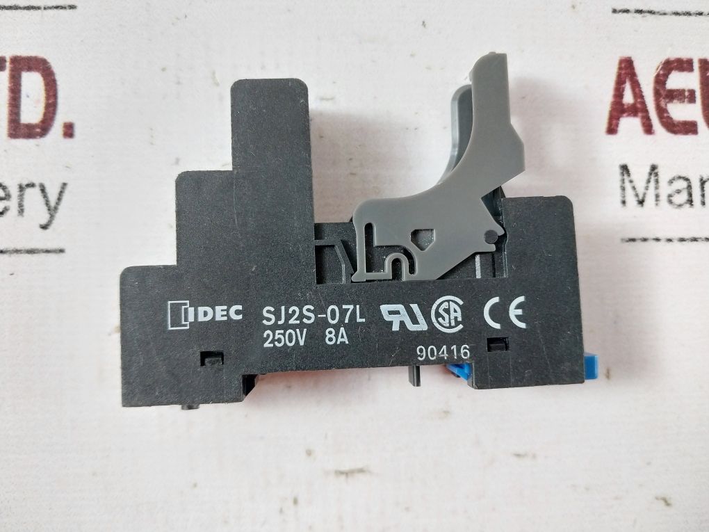 Lot Of 6X Idec Sj2S-07L Relay Base Socket