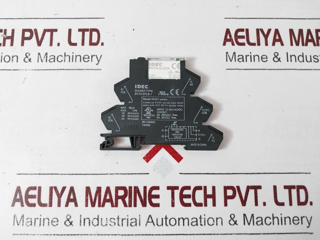 Idec Sv1H-07Ls-1 Relay/Socket