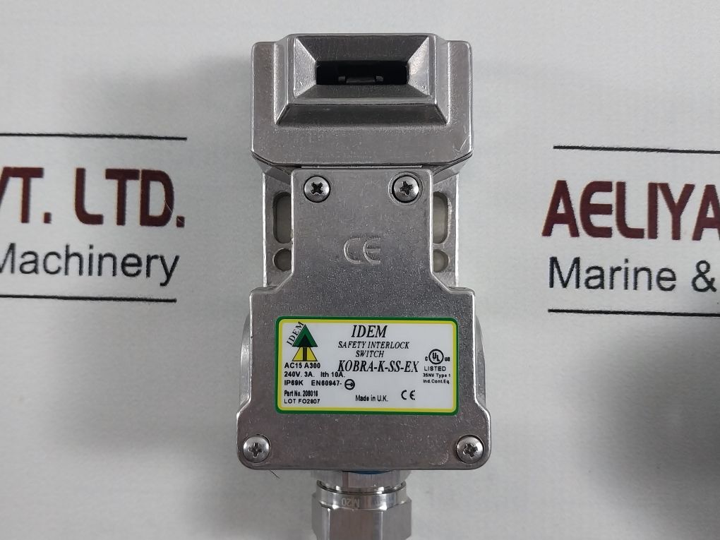 Idem Kobra-k-ss-ex Explosion Proof Tongue Safety Interlock Switch With Cable