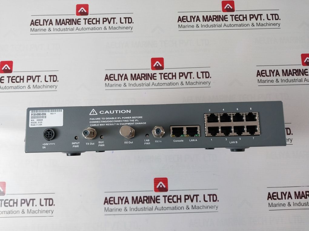 Idirect 5100 Satellite Router With Power Supply Set