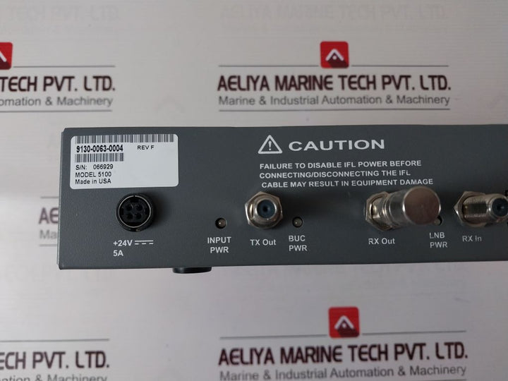 Idirect 5100 Satellite Router With Power Supply Set