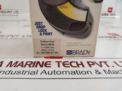 Brady/Idxpert Xc-1000-580-wt-rd Labeling Cartridge 1” X 30’ft Cont Outdoor Vinyl