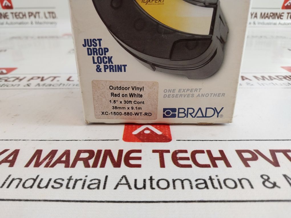 Brady/Idxpert Xc-1500-580-wt-rd Outdoor Vinyl Labeling Cartridge