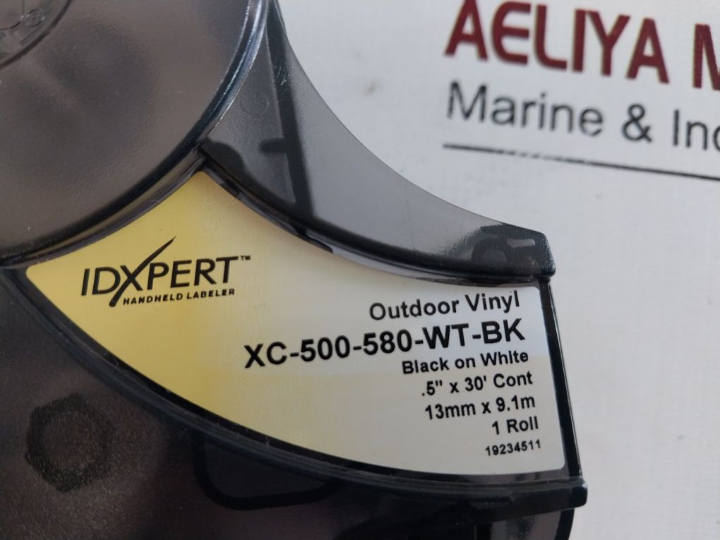 Idxpert/Brady Xc-500-580-wt-bk Label Cartridge Outdoor Vinyl