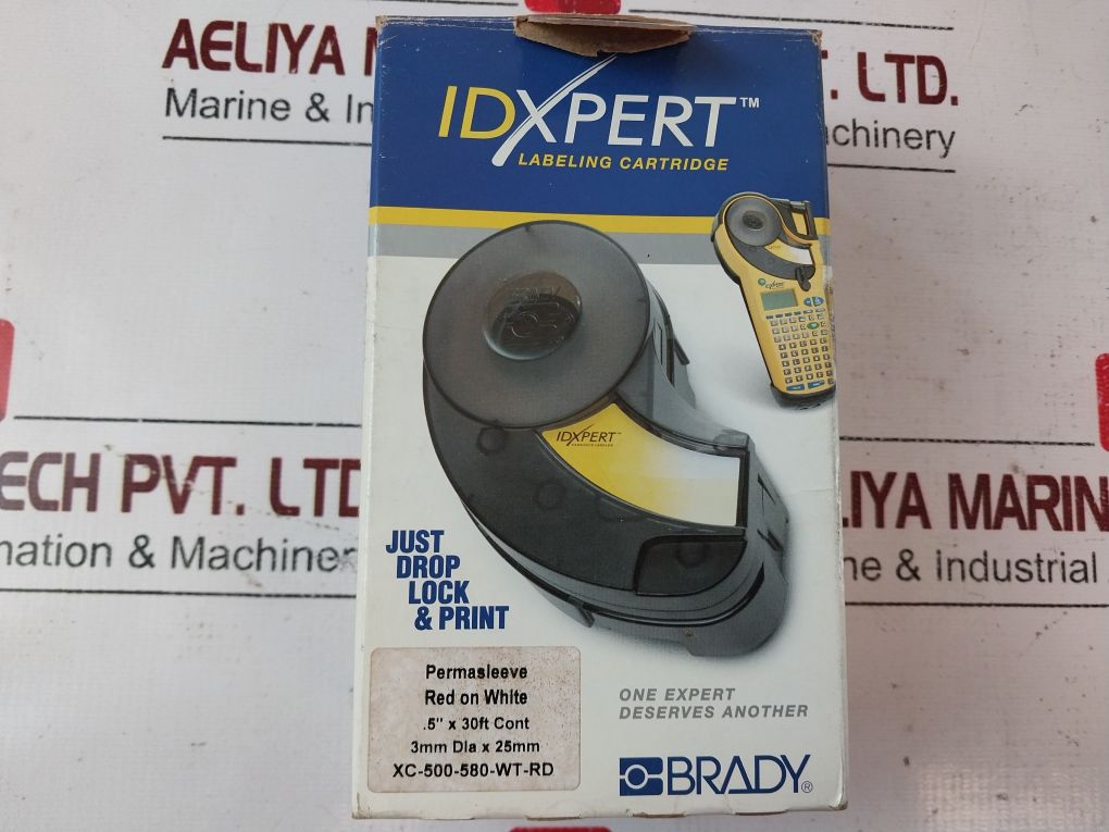 Idxpert Xc-500-580-wt-rd Outdoor Vinyl Label Tape/Cartridge