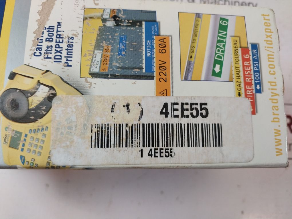 Idxpert Xc-500-580-wt-rd Outdoor Vinyl Label Tape/Cartridge