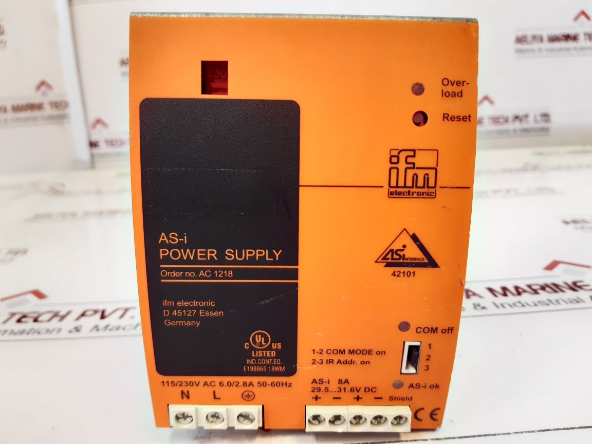 Ifm As-i Ac1218 Power Supply
